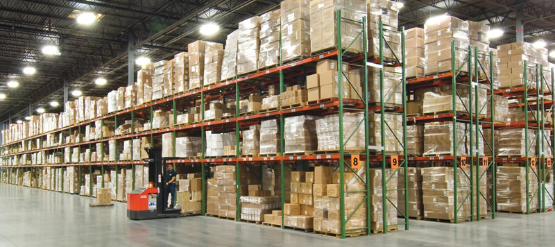 Industrial pallet racking warehouse in San Antonio Texas